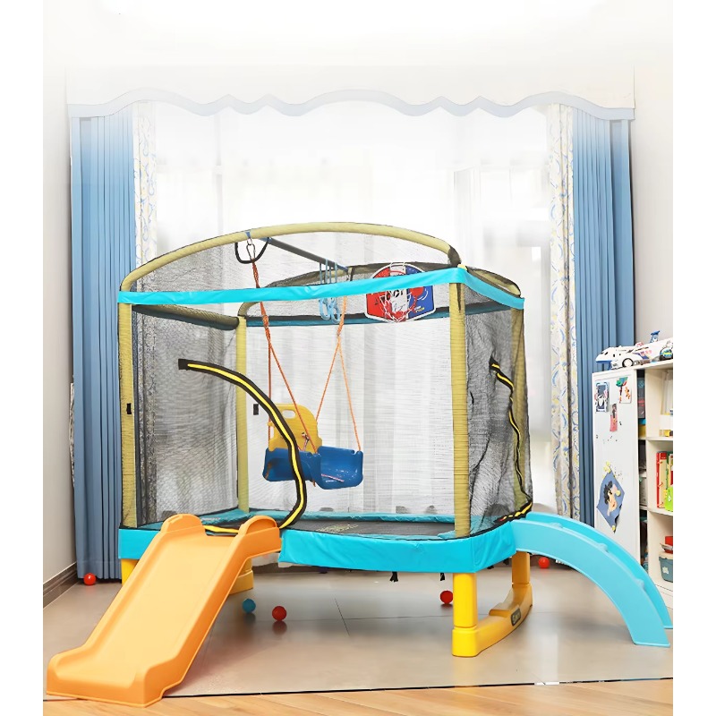 แทรมโพลีนขายส่ง แทรมโพลีนเด็กก - Kids Indoor Outdoor Trampoline บทวิจารณ์และราคา