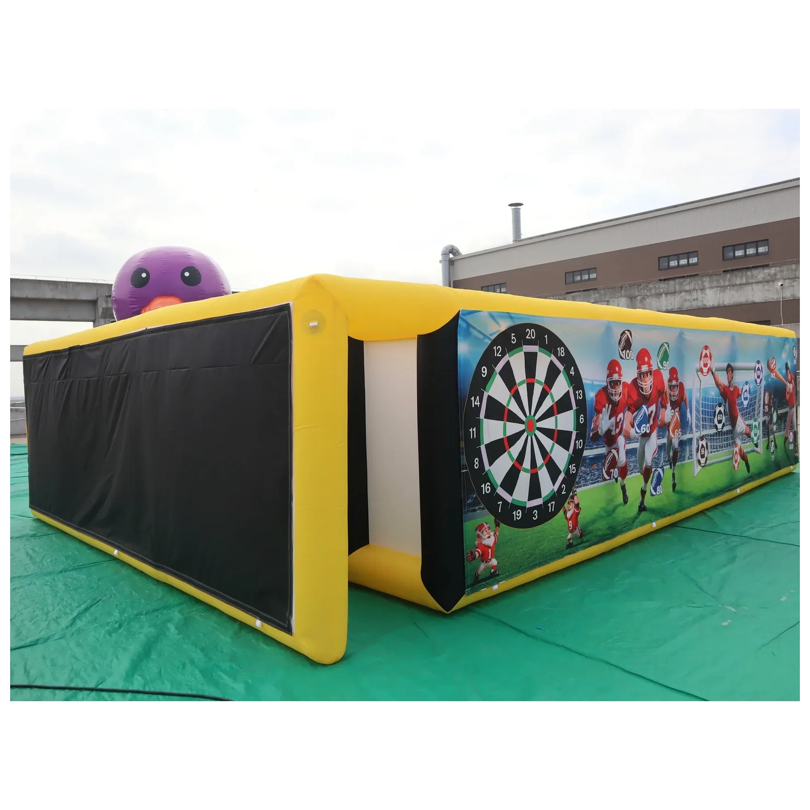 เขาวงกตเป่าลม ขนาด 5x8 เมตร (1 - Kids Outdoor Inflatable บทวิจารณ์และราคา