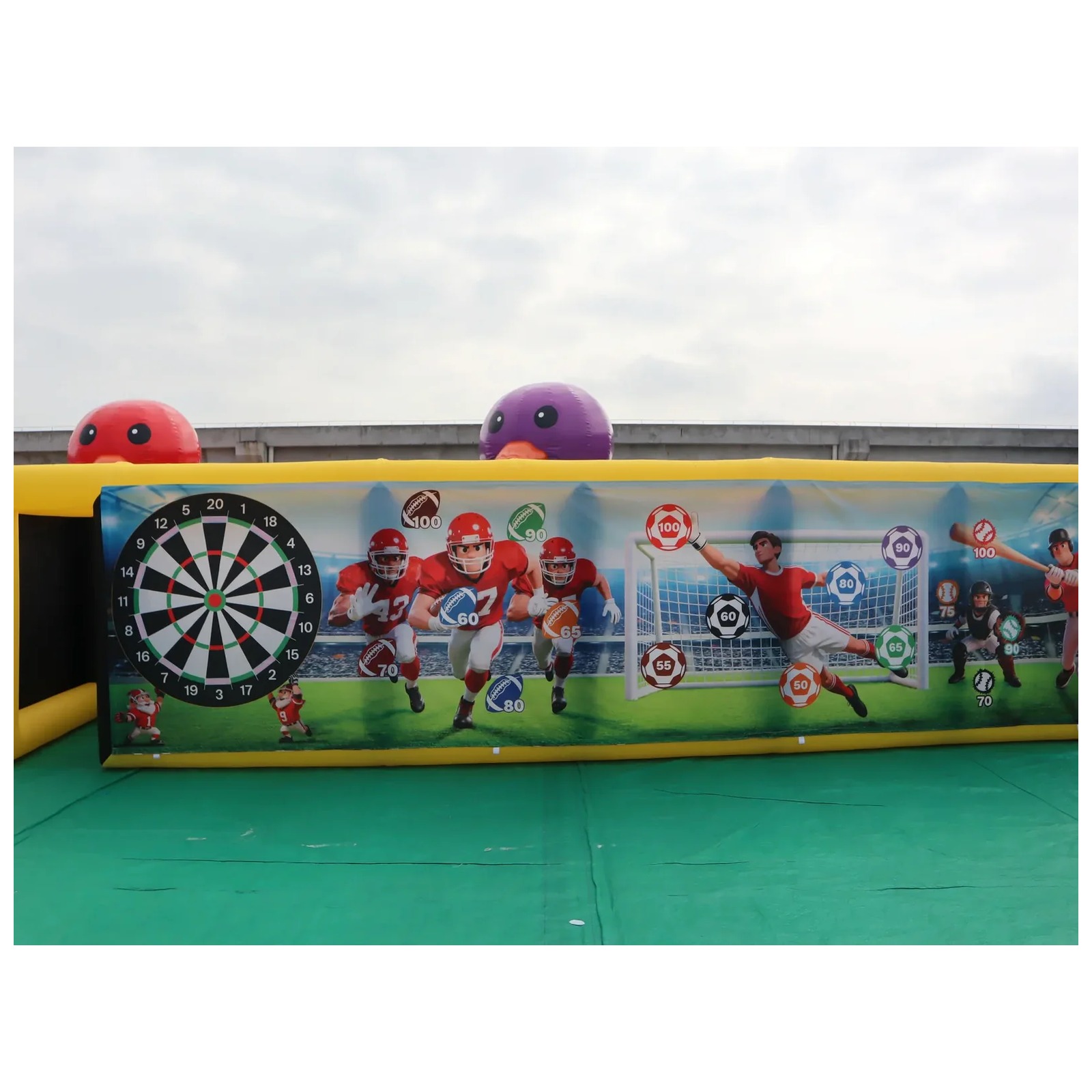 เขาวงกตเป่าลม ขนาด 5x8 เมตร (1 - Kids Outdoor Inflatable บทวิจารณ์และราคา